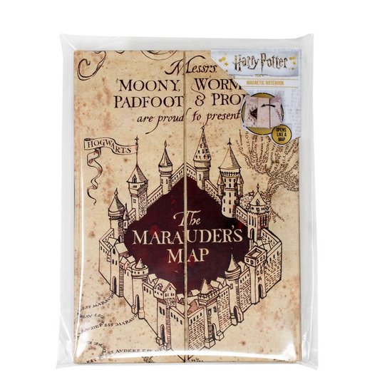 Harry Potter - The Marauder's Map Notebook (A5) | bol.com