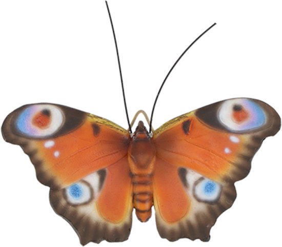 Muurdecoratie vlinders - Dagpauwoog vlinder - Huis en tuindecoratie - Buiten - Feestdagen