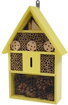 Insectenhotel geel - Nestkasten voor insecten - Nesten - Nestkasten / vogelhuisjes - Bijenhotel