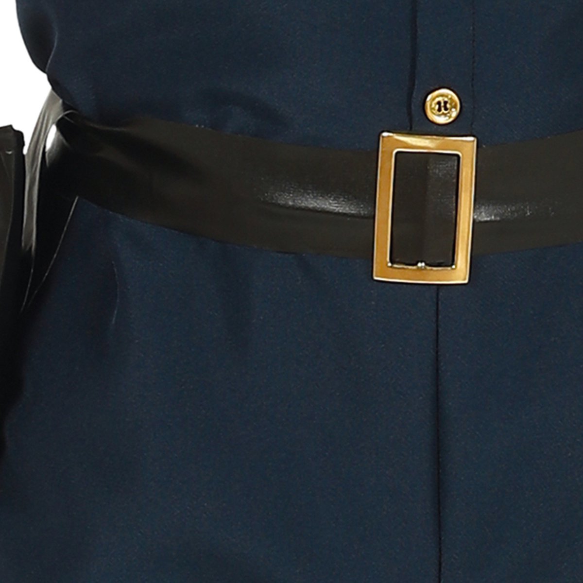Guirca Polizei-Kostüm Damen Größe M (38-40) – Inkl. Mütze, Oberteil, Gürtel & Hose