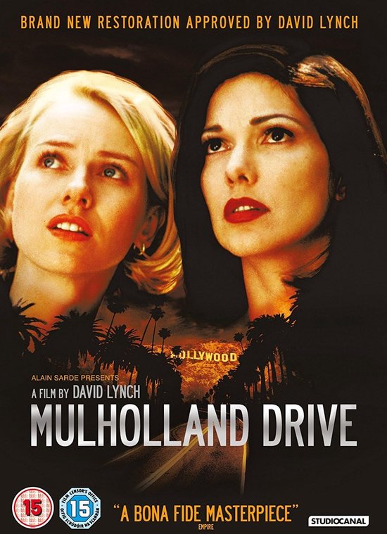 Mulholland Drive Dvd Justin Theroux Laura Elena Harring Ann Miller Dan Hedaya Bol