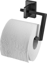 Haceka Edge toiletrolhouder zonder klep 12,8x4,6x10,7cm grafiet