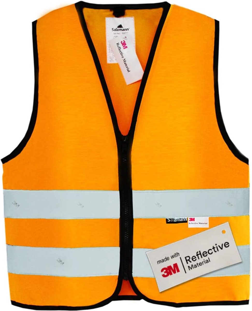 Salzmann 3M Gilet de Sécurité - Gilet de Haute Visibilité avec