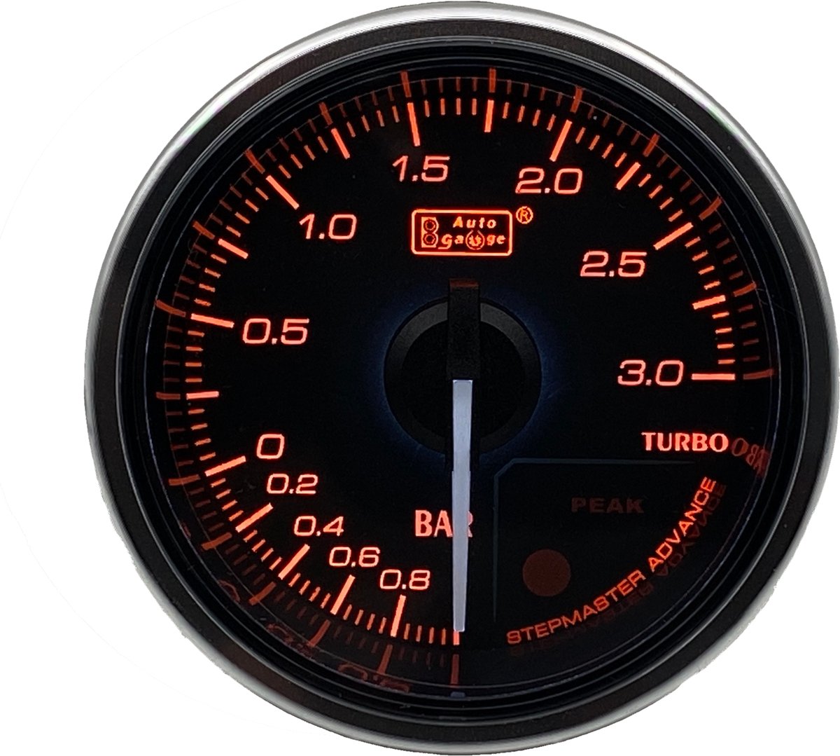 Boost / Turbodruk Meter Zwart 52mm premium