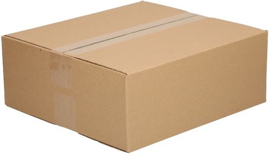 verpacking 50 vouwdozen 320 x 250 x 120 mm verzenddozen van golfkarton