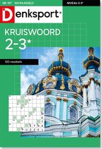 Denksport Puzzelboek Kruiswoord 2-3* 100 raadsels, editie 157