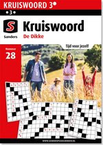 Sanders Puzzelboek Kruiswoord 3* De Dikke, editie 28