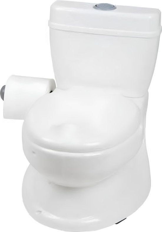 Potty Voor Peuters, Potje Voor Kinderen, Realistisch Kindertoilet Met Spoelgeluid Ideaal Als Eerste Toilet Voor Je Peuter