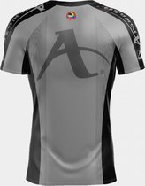 T-shirt Arawaza | dry-fit | grijs-zwart (Maat: XL)