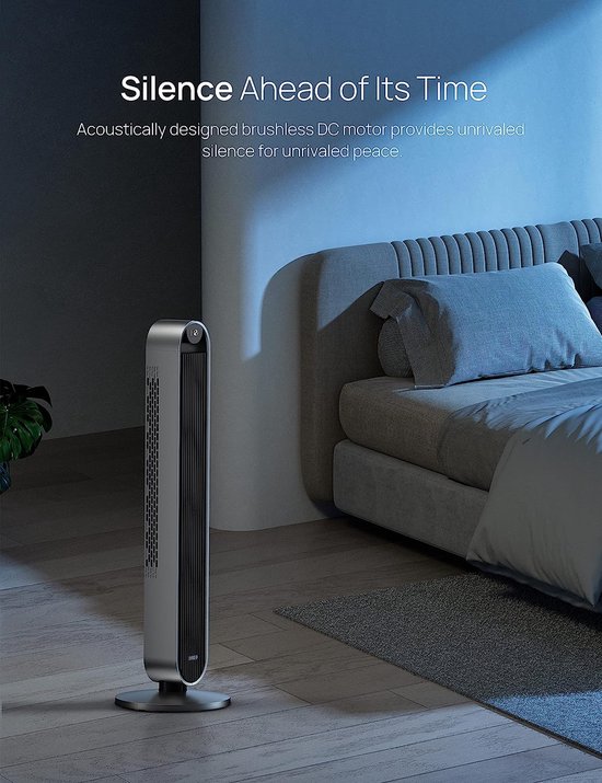 Ventiladores De Pie Base Dreo Pilot Max Smart WiFi Ventilador De