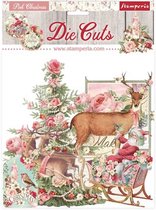 Stamperia - Pink Christmas Die Cuts (43pcs) (DFLDC45)