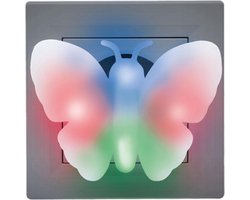 Product: Nachtlampje voor Kinderen - Kind Stopcontact Vlinder Lamp - Stopcontact Lampje Meisje - Babykamer en Kinderkamer, van het merk 
