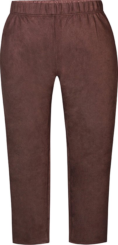 Zhenzi Zendaya pantalon/legging marron taille L 50/52