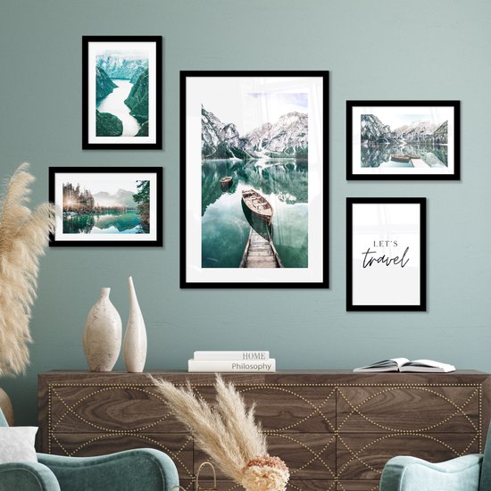 Fotolijst met klemmen, naturel | Voordelig bij