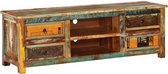 The Living Store Tv-meubel Vintage Stijl - Gerecycled Hout - 150x45x50cm - Massief - Handgemaakt