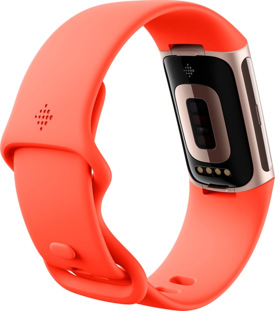 Fitbit Charge 6 - Activity Tracker - horloge met stappenteller - Oranje - Fitbit