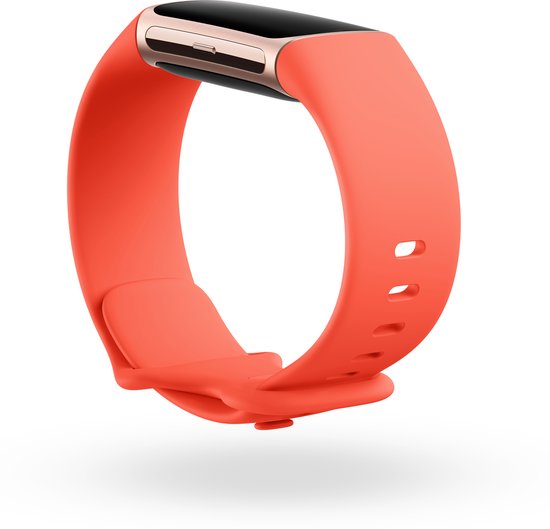 Fitbit Charge 6 - Activity Tracker - horloge met stappenteller - Oranje - Fitbit