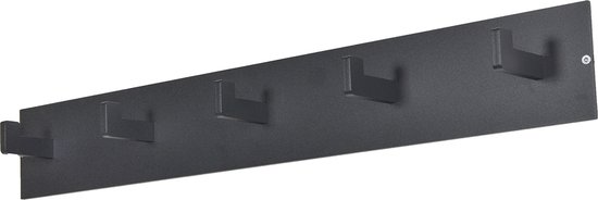 Spinder Design LEATHERMAN 5 Wandkapstok - Zwart