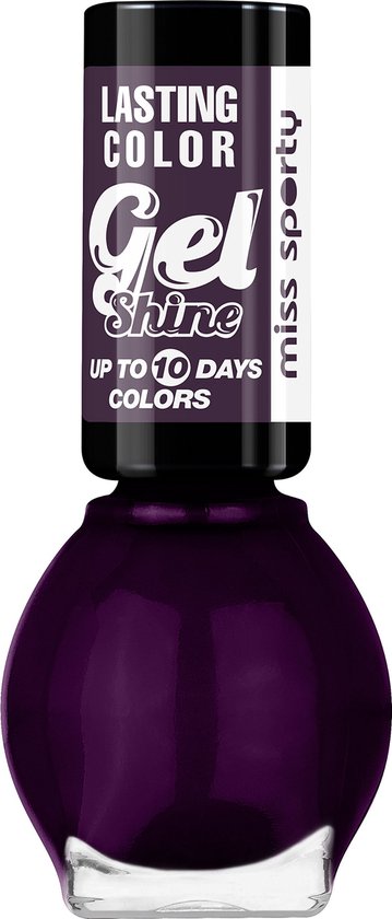 Miss Sporty Number 57 Lasting Colour Gel Shine Nail Polish, 7 Ml,green Runway