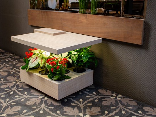 Pluk One - Wit | Combineer design en natuur met een stijlvolle tafel. Voor thuis en kantoor.