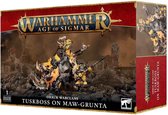 Warhammer Age of Sigmar - Orruk Warclans - Tuskboss on Maw-grunta (89-81)