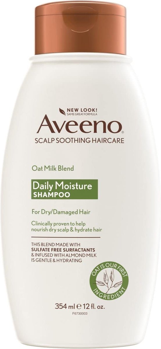 Aveeno Farm-Fresh Oat Milk Sulfate-Free Shampoo 354ml