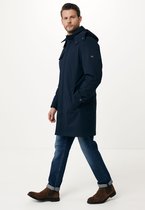 Light Padded Straight Coat Mannen - Navy - Maat M