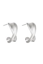 Earrings Twist It - Oorbellen - Zilver- Yehwang