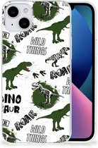 TPU Hoesje Geschikt voor iPhone 15 Plus Dinosaurus