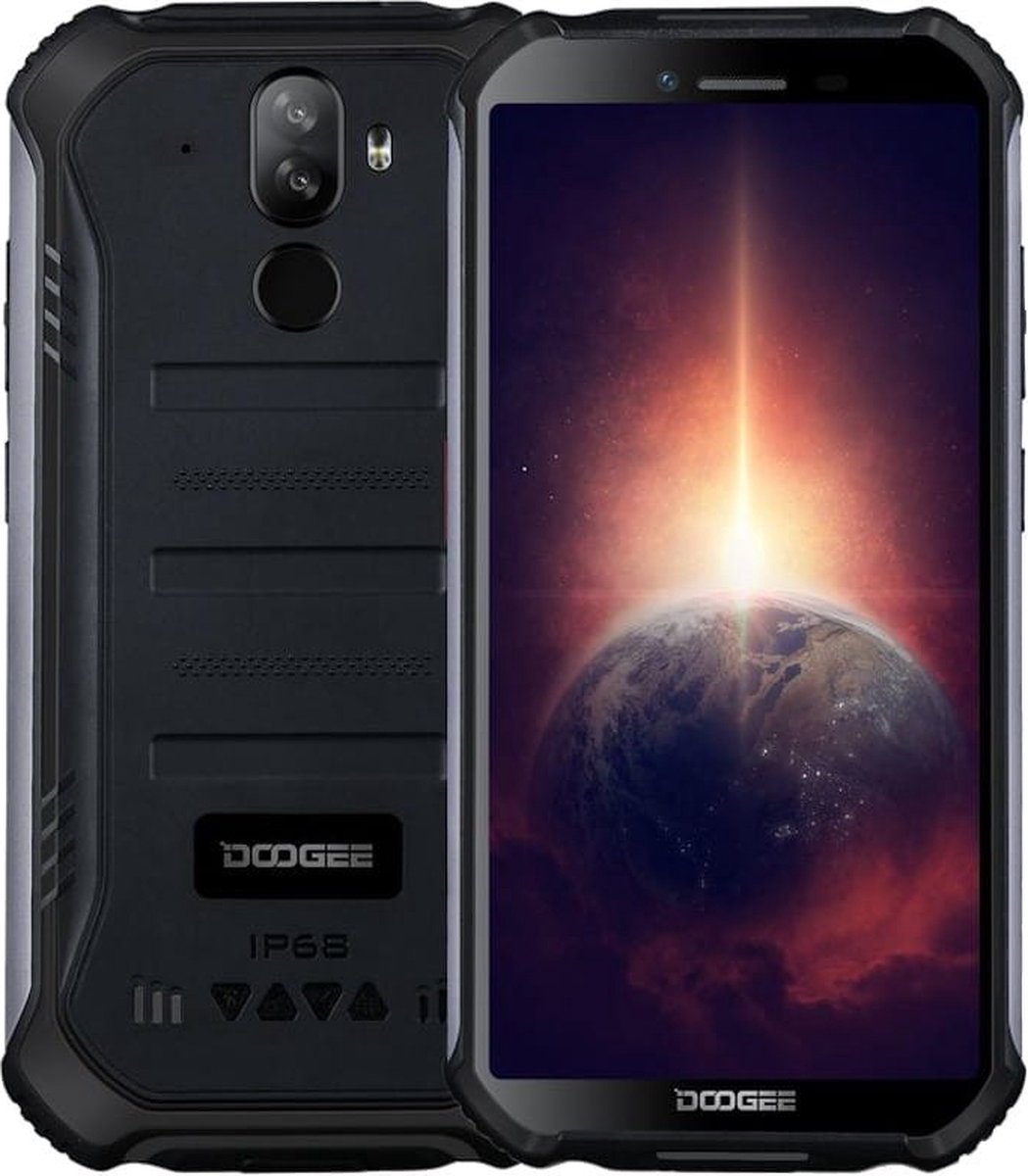 Doogee S40 Pro 13,8 cm (5.45") Dual SIM Android 10 4G Micro-USB 4 GB 64 GB 4650 mAh Zwart
