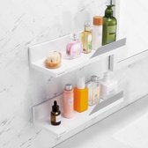 Doucheplank \ spice rack, corner shelf for bathroom kitchen