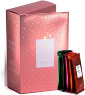 Dammann Frères - Assortiment de thés de Noël 20 sachets cristal emballés - Sachets de thé compostables - Cadeau de Noël