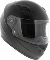 Vito Bambino kinder integraal helm mat zwart - Maat YXL 53-54 CM - Motorhelm Scooterhelm
