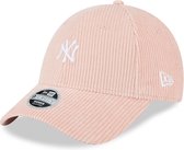 New Era - New York Yankees Womens Cord Pink 9FORTY Adjustable Cap