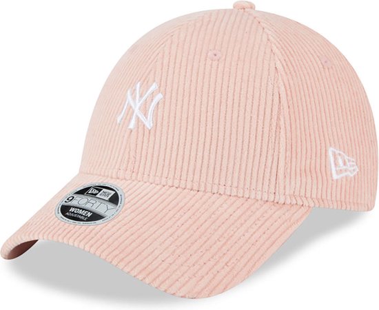 New Era - New York Yankees Womens Cord Pink 9FORTY Adjustable Cap
