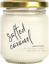 Salted caramel candle | Geurkaars | Soja en Kokos Kaars | Lumini Studio