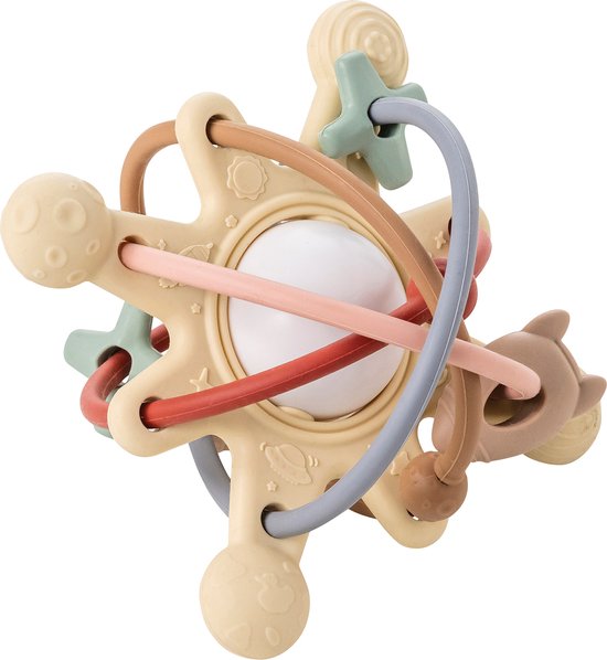 Jacquard-Band 10 Cm Breit, 3,8 Yard Lang – In Beige/Braun/Gold, Für DIY & Dekoration