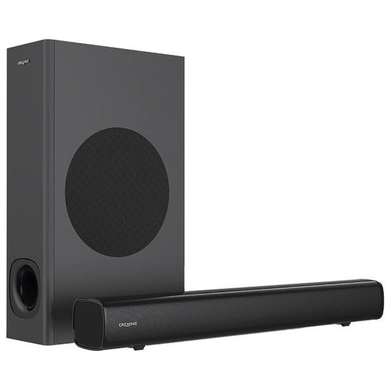 Soundbar met subwoofer - Met afstandsbediening - soundbars voor tv / computer / ultrabrede monitoren - Bluetooth/optische ingang/TV ARC/AUX-in — afbeelding 5