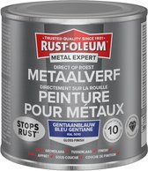 Rust-Oleum Métal Expert Peinture Directe sur Métal Rouille 250 ml - RAL 5010