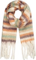 Damessjaal - Sjaal - Winter - Gestreept - Fluffy - Stripe - Multi