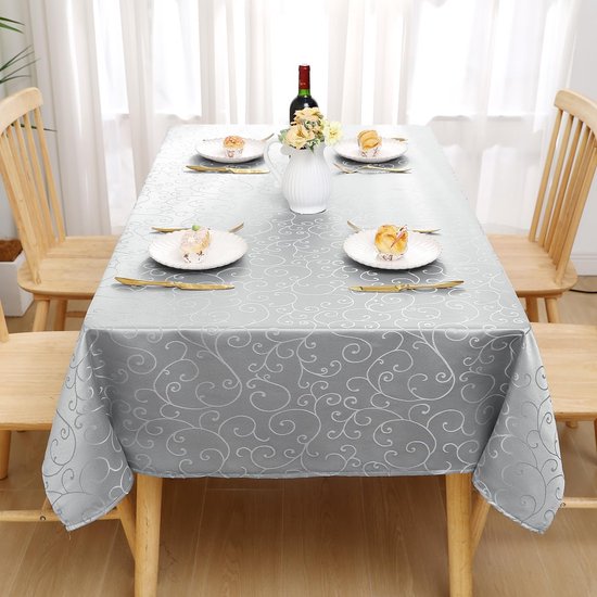 Casatessile Jacquard-tafelkleed, katoen, Vichy, 6-zits, 140 x 180 cm