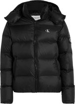 Calvin Klein Essentials Down Jacket Heren Jas - Zwart - Maat S
