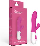 VIBEMATE® by Yaluda - Tarzan Vibrator - Bullet - Rabbit - 30 Standen - Dildo - Mini - Seksspeeltjes - Vibrators voor Vrouwen - Clitoris & G-spot Stimulator - Vibrators - Sex Toys - Roze