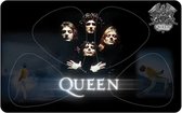 Queen - Plectrum - Pikcard met 4 plectrums