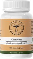 Cordyceps | Uithoudingsvermogen & Energie | Biologisch & Vegan | 60 capsules | FungiVital