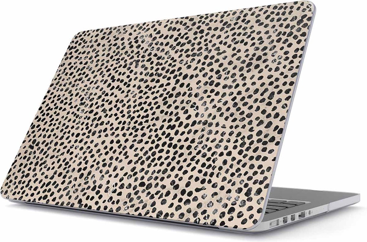 Burga Hardshell Cover Geschikt voor de MacBook Pro 13 inch (2020 / 2022) - A2289 / A2251 - Almond latte