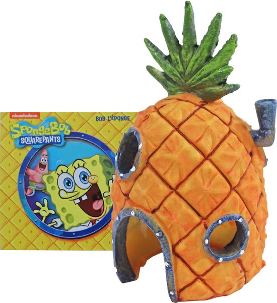 Spongebob Ananashuis - Aquariumdecoratie - 15 x 9 x 8 cm