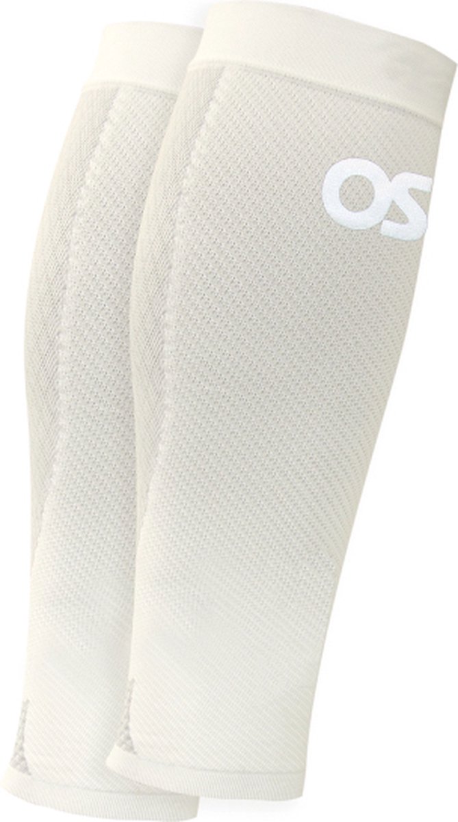 OS1st CS6 kuitbandage maat XL – wit – achillespeesontsteking – shin splints – kramp in benen – pijnlijke benen – kuitblessures - spierondersteuning – orthopedische ondersteuning – compressie van medische kwaliteit – stimuleert de bloedcirculatie