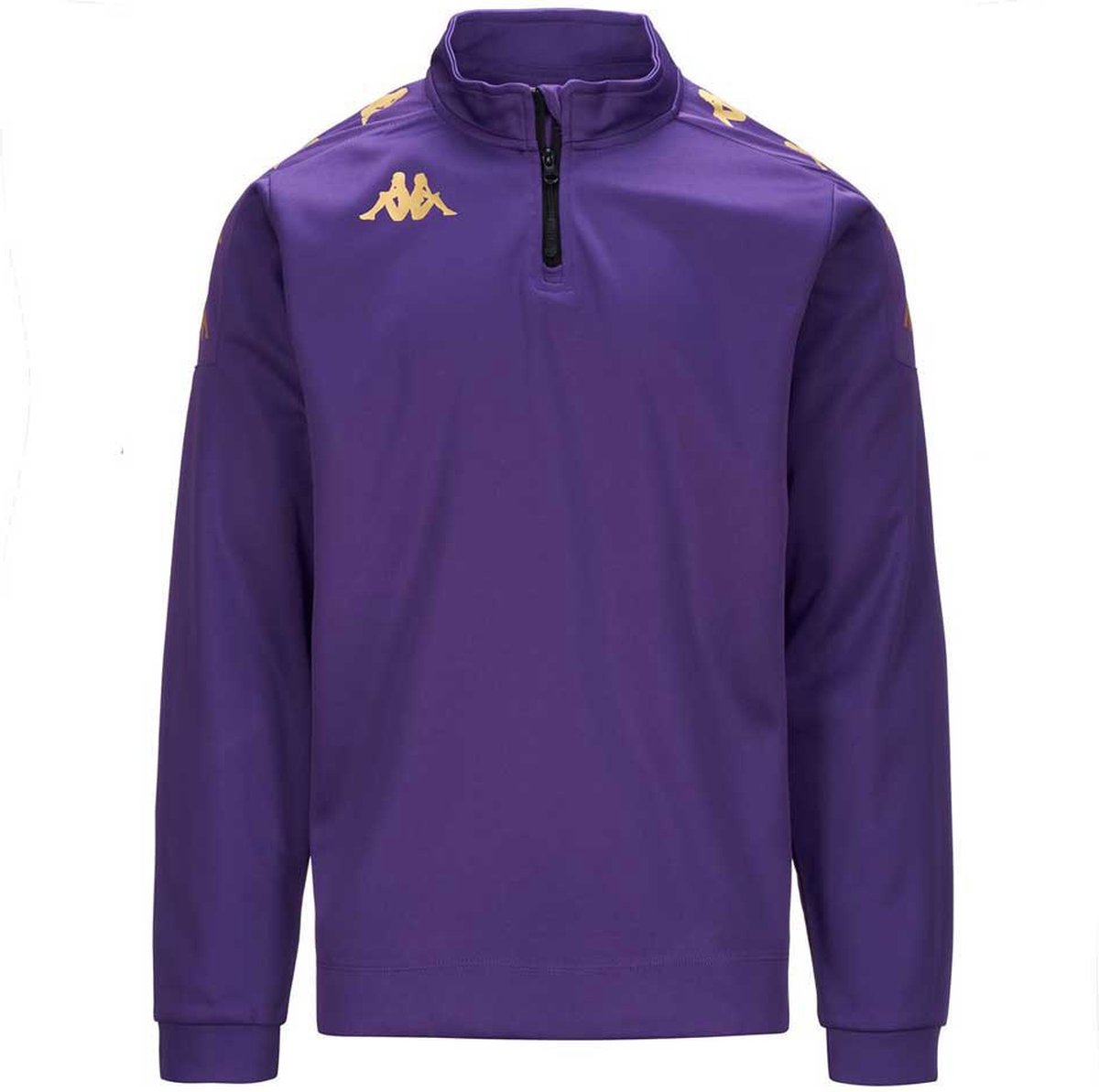 Kappa Gassolo Halve Rits Sweatshirt M Man Violet Indigo