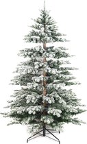 Bol.com Wintervalley Trees - Kunstkerstboom Purden - 210x135cm - Besneeuwd aanbieding